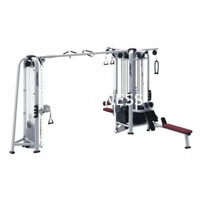 品質  Custom Station Multi Gym Equipment Commercial Three Layers Electrostatic Spraying 工場