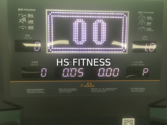 5hp頑丈なトレッドミル正常なスクリーンのキーパッド0-20% PUの手すり