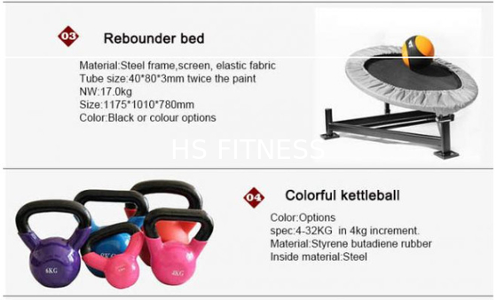 付属品が付いているCrossfitの悪党の体育館装置の共同作用の適性機械コマーシャル