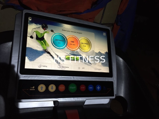 ボディー ビルの商業体育館のトレッドミルのTechnogym 16.1のインチTFT色スクリーン