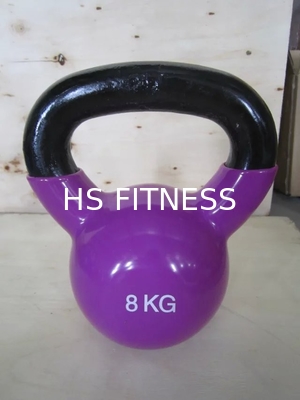 商業体育館のための十字のトレーナー多彩なゴム製Kettlebell