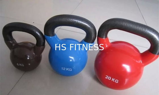 商業体育館のための十字のトレーナー多彩なゴム製Kettlebell