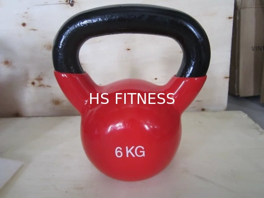 商業体育館のための十字のトレーナー多彩なゴム製Kettlebell