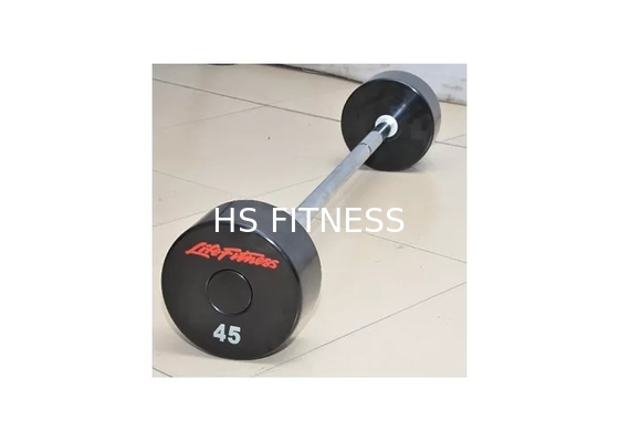 5KG体育館装置の付属品の専門の鉄PowerliftingはPUのバーベル セットを修理した